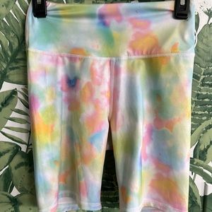 Squat proof pastel spandex shorts